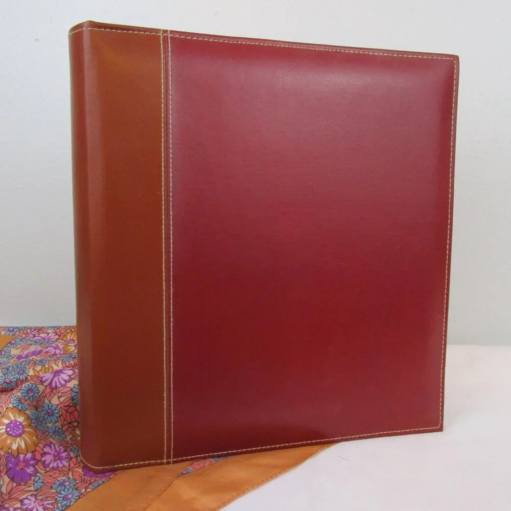 Bindertek Premium Leather 3-Ring Binder/Photo Album - 7th of 8
